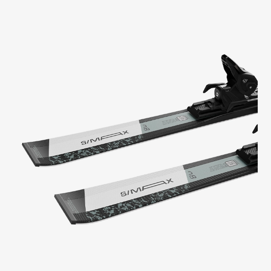 SALOMON odr smučarski set S/MAX 8 + M10 GW L80 wrought iron/black/white