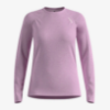 Ženska majica z dolgimi rokavi  316171 11017 ESSENTIAL SEAMLESS LS orchid ice melange 