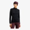 Ženska majica - puli 315651 15000 ZEROWEIGHT WARM HALF-ZIP MIDLAYER black