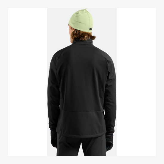 Moška jakna za tek na smučeh 612732 15000 ESSENTIAL WARM black