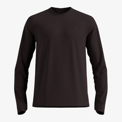 Moška majica z dolgimi rokavi 316022 15000 ESSENTIAL THERMAL RUNNING MID LAYER black 