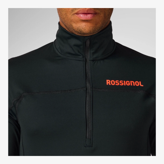 	ROSSIGNOL m smučarski puli HERO HALF ZIP FIRST LAYER black