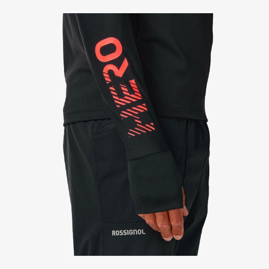 	ROSSIGNOL m smučarski puli HERO HALF ZIP FIRST LAYER black