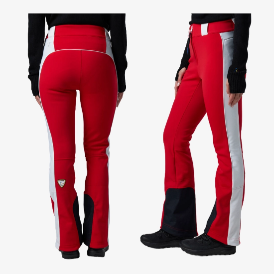 ROSSIGNOL ž smučarske hlače RESORT SOFTSHELL SKI PANTS red