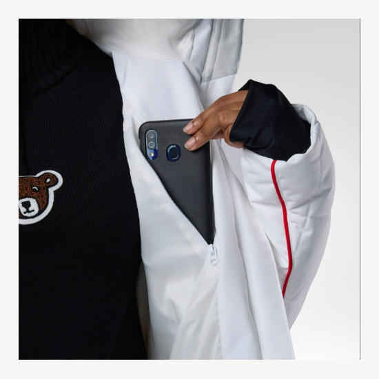 ROSSIGNOL ž smučarska bunda JCC VALDIZ DOWN SKI JACKET white