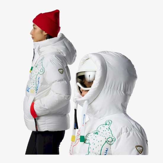 ROSSIGNOL ž smučarska bunda JCC ALL SNOW DOWN SKI JACKET white