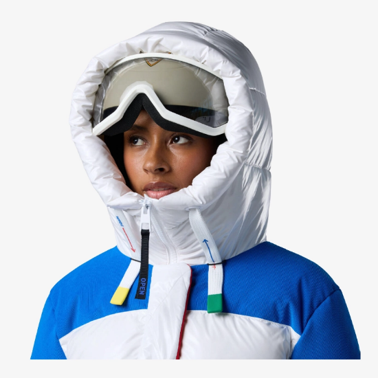 ROSSIGNOL ž smučarska bunda JCC CORDUROY DOWN SKI JACKET white