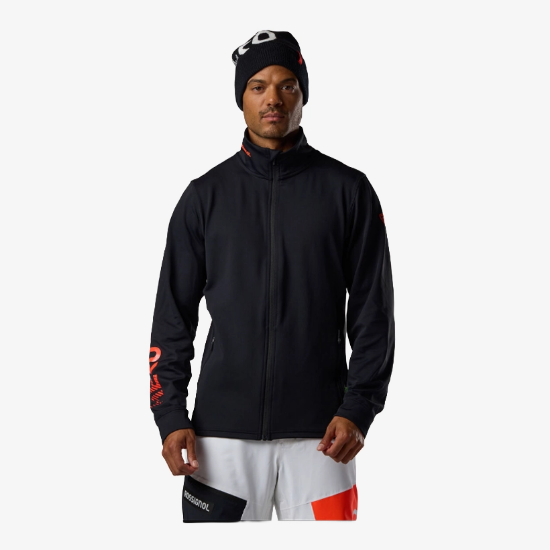 ROSSIGNOL m jopica HERO STRETCH FLEECE JACKET black