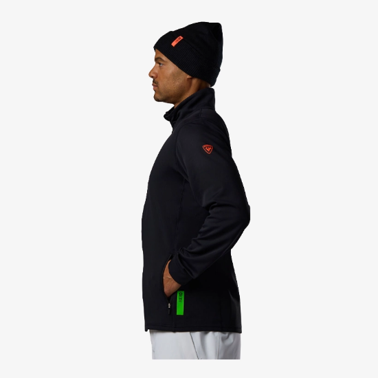 ROSSIGNOL m jopica HERO STRETCH FLEECE JACKET black