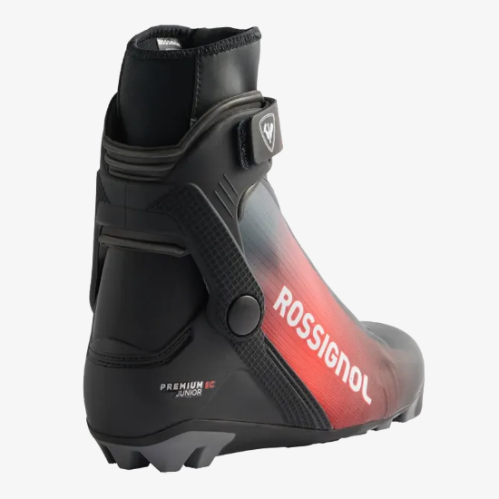 	SKATE ROSSIGNOL otr tekaški čevlji PREMIUM JUNIOR SKATE black red