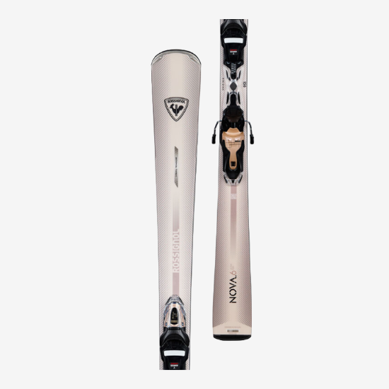ROSSIGNOL odr smučarski set NOVA 6+ XP 11 grey white