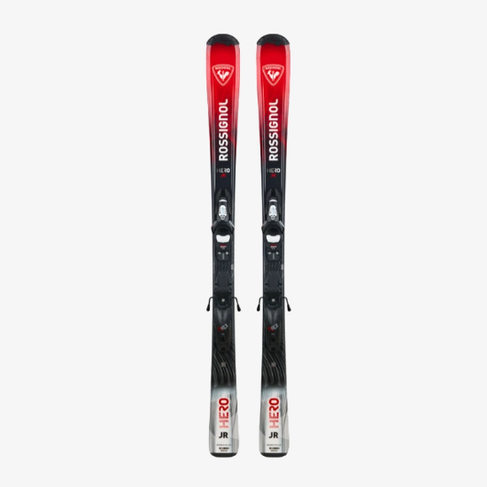 ROSSIGNOL otr smučarski set HERO JR + KID 4 black red white