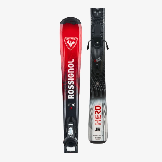 	ROSSIGNOL otr smučarski set HERO JR + KID 4 black red white