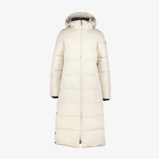 LUHTA ž plašč IISALMI natural white