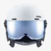 	UVEX otr smučarska čelada ROCKET JR VISOR white black