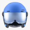 UVEX otr smučarska čelada ROCKET JR VISOR blue matt