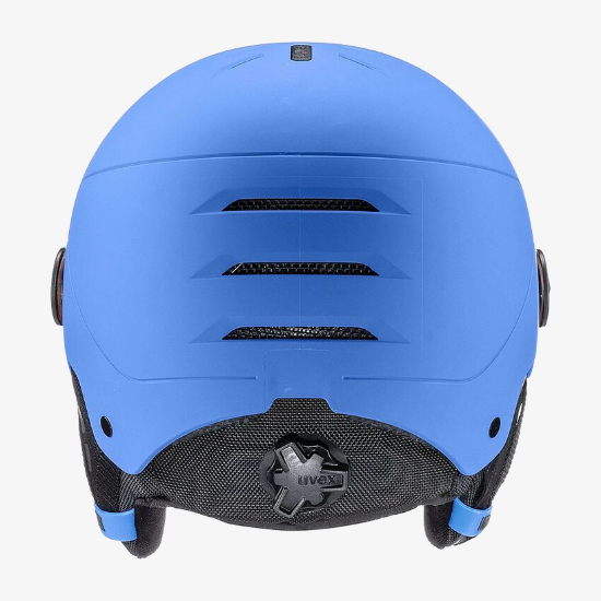 	UVEX otr smučarska čelada ROCKET JR VISOR blue matt
