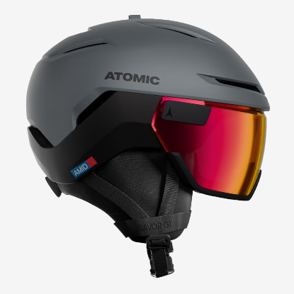 ATOMIC odr smučarska čelada SAVOR GT AMID VISOR PHOTO slate
