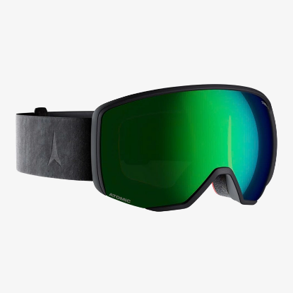 ATOMIC odr smučarska očala REVENT L STEREO black green