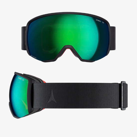 ATOMIC odr smučarska očala REVENT L STEREO black green