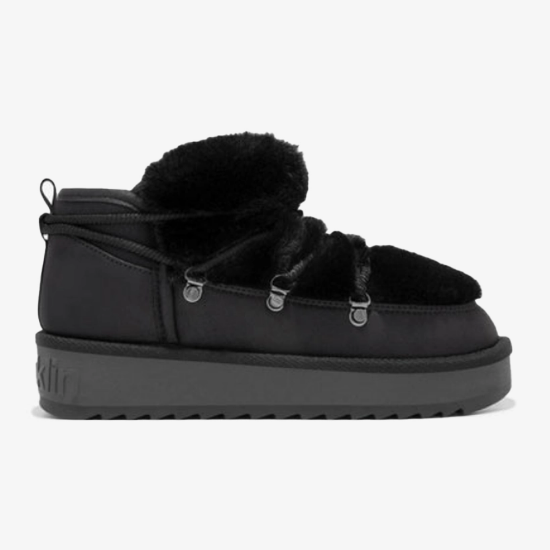 Ženski škornji DFSH370011 NORDIC TRK FUR LOW black