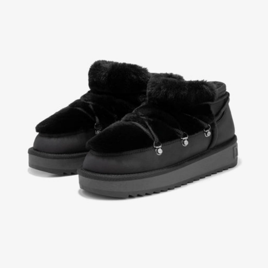 Ženski škornji DFSH370011 NORDIC TRK FUR LOW black