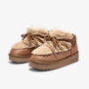 Ženski škornji DFSH370011 NORDIC TRK FUR LOW camel