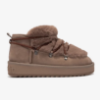 Ženski škornji DFSH370011 NORDIC TRK FUR LOW brown