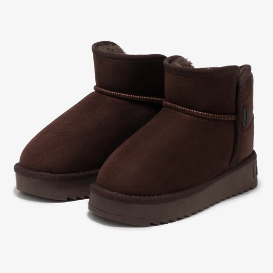 Ženski škornji DFSH370021 NORDIC LOW BASIC chocolate