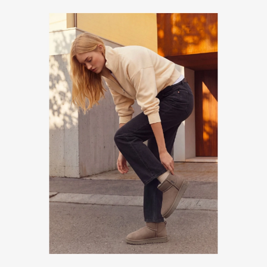 Ženski škornji DFSH370021 NORDIC LOW BASIC taupe
