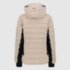 Ženska smučarska bunda 36W0956 P220 SKI JACKET WITH DETACHABLE HOOD kaki