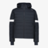 Moška bunda za smučanje 36W0877 U423 SKI JACKET WITH DETACHABLE HOOD antracite 