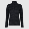 CMP ž puli SOFTECH TURTLENECK WITH ALLOVER PRINT nero bianco 