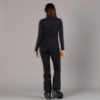 Ženska majica - puli 34L4306 20ZS SOFTECH TURTLENECK WITH ALLOVER PRINT nero bianco