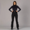 Ženska majica - puli 34L4306 20ZS SOFTECH TURTLENECK WITH ALLOVER PRINT nero bianco