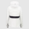 Ženska smučarska bunda 36W0906 A001 HOODED SKI JACKET bianco 