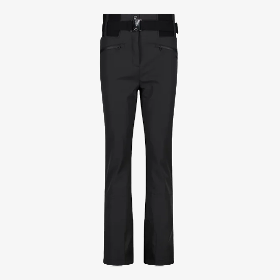 Ženske smučarske hlače 34W4336 U901 SKI PANTS WITH INTERIOR OF FLEECE black