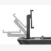 Tekalna steza AVUS 10621 T-23 black