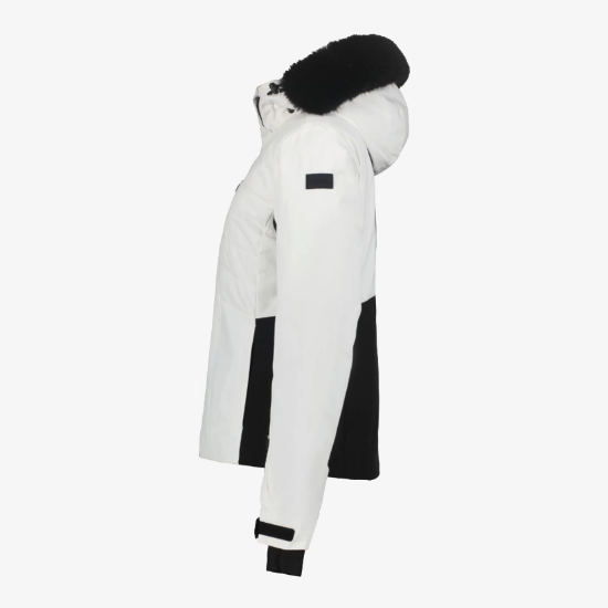 ICEPEAK ž bunda EVELETH optical white