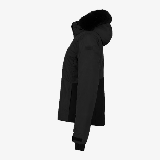 ICEPEAK ž bunda EVELETH basic black