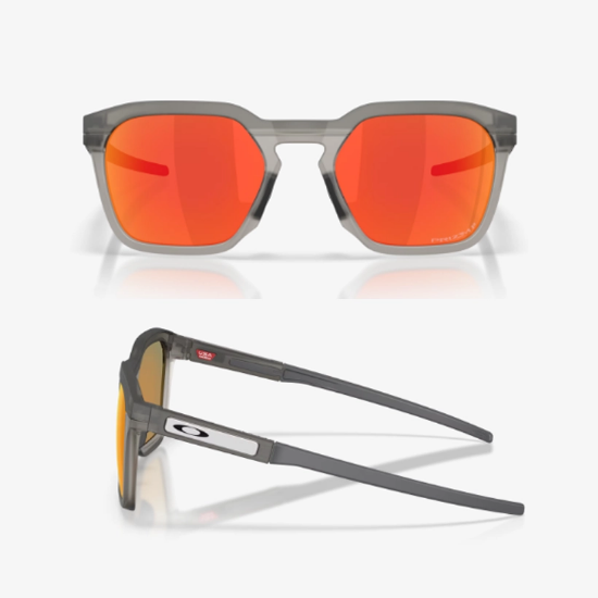 	OAKLEY sončna očala HSTN SQ 2.0 Matte Grey Smoke Prizm Ruby Polarized