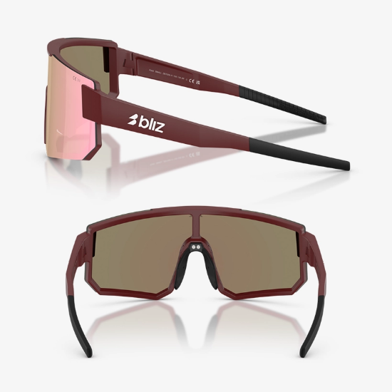 BLIZ športna očala P005 matte burgundy brown rose