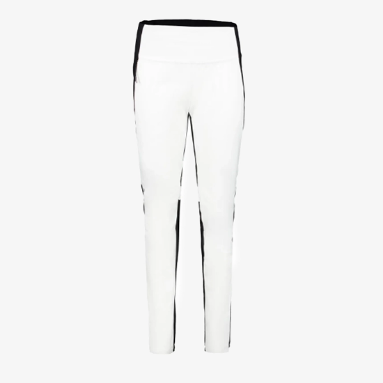 Ženske dolge softshell hlače  2 72601238R 010 TIIHOLA natural white